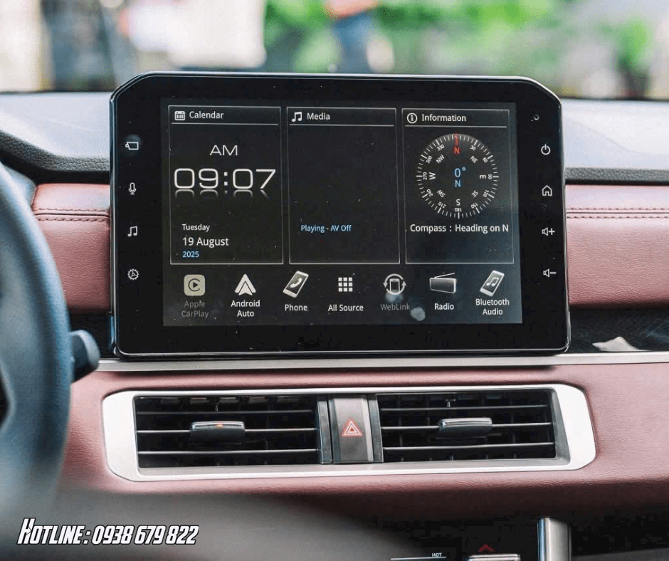 xpander cross trắng 2026 màn hình giải trí 10in